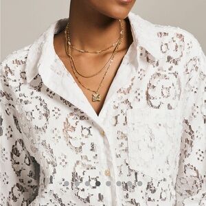 Pilcro Lacey Button down